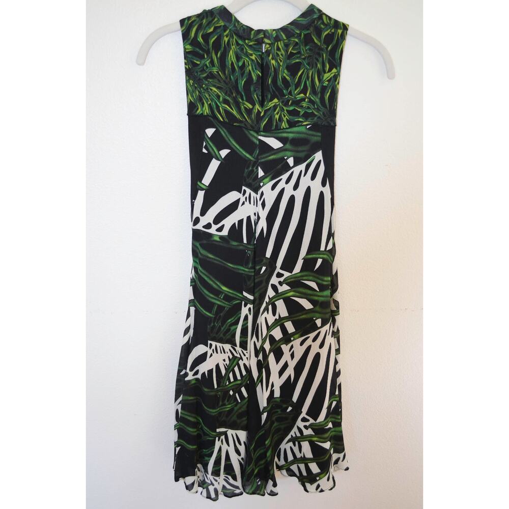 Proenza Schouler Tropical Print Mini Dress Silk Size 4 - Picture 7 of 9